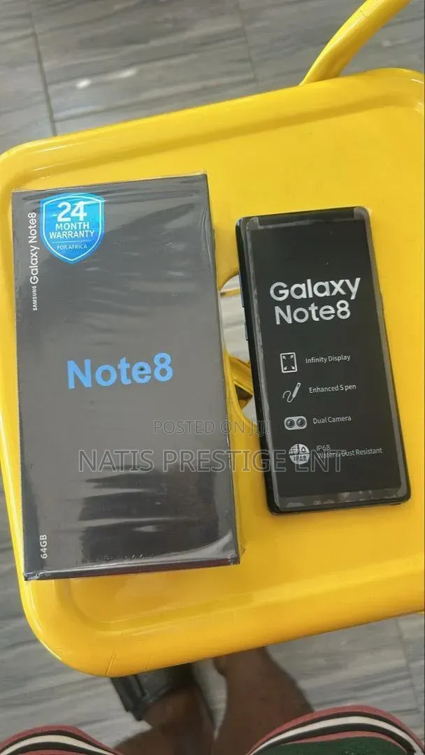 New Samsung Galaxy Note 8 64 GB Black