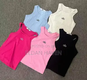 Sleeveless and Short Sleeves Cotton Tops