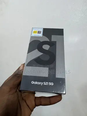 New Samsung Galaxy S21 5G 256 GB Black