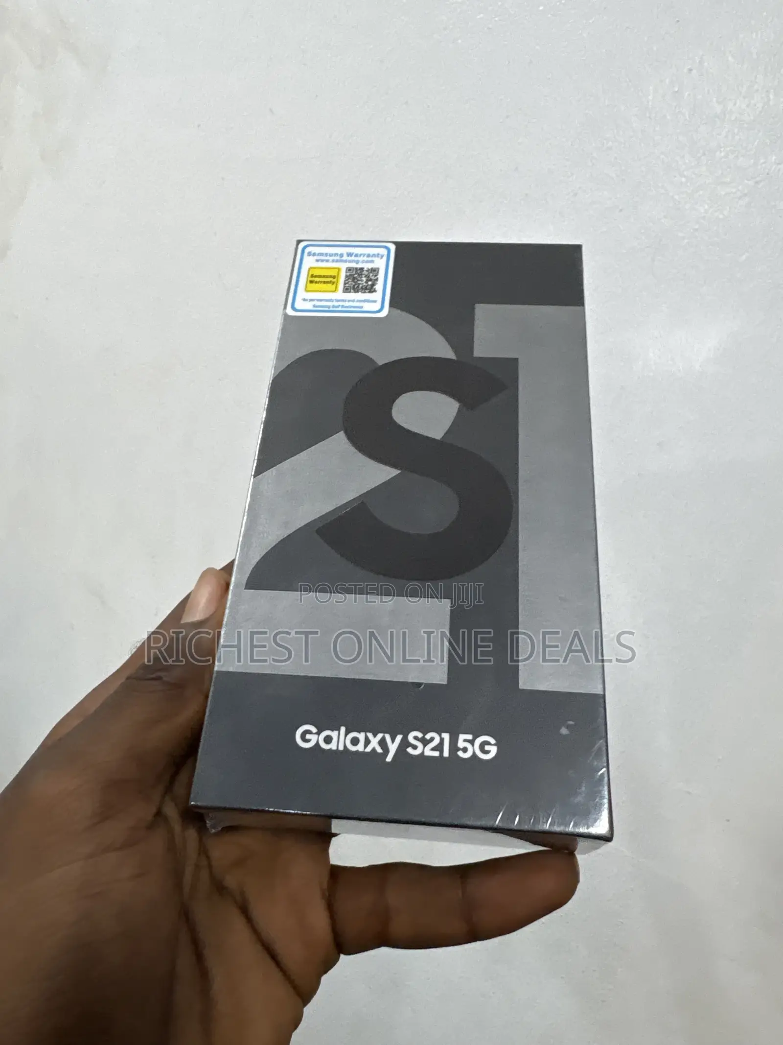 New Samsung Galaxy S21 5G 256 GB Black