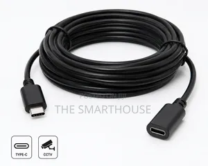 5m Type-c Extension Cable For Solar Security Cameras