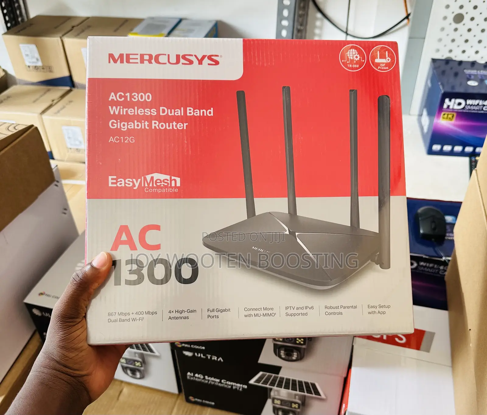 Ac1200 Wifi Router for Starlink , Fibre Broadband and Routers