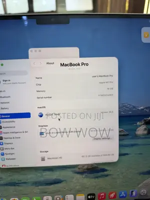 Laptop Apple MacBook Pro 2021 M1 16GB Apple M1 Pro SSD 1T