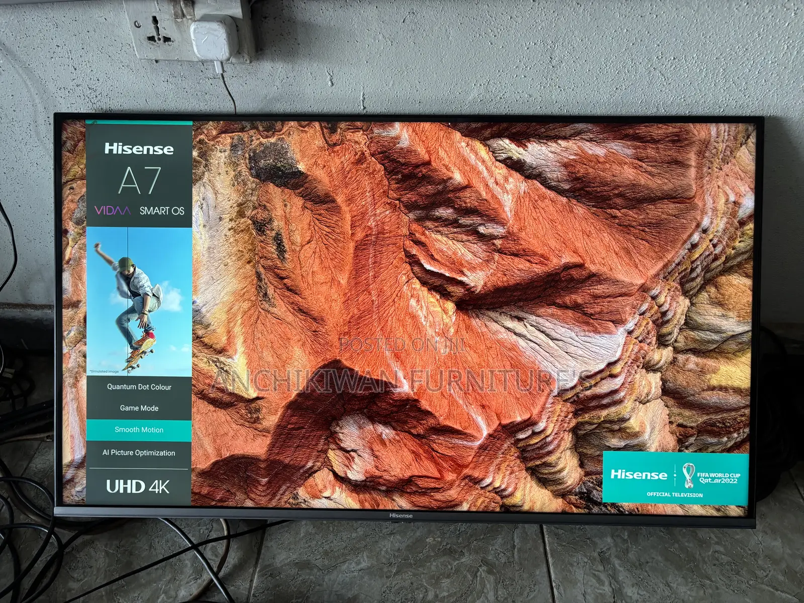 Hisense A7 43 Inches Vidaa Os Software Smart Tv