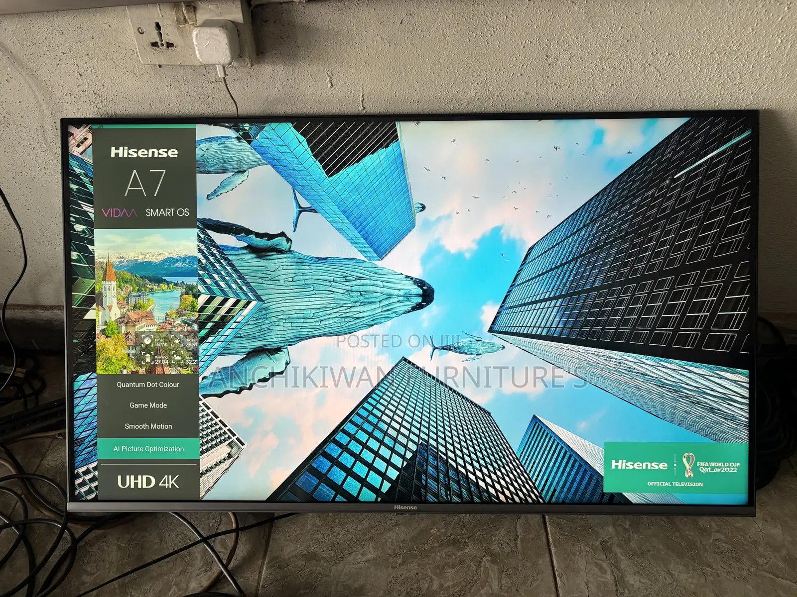 Hisense A7 43 Inches Vidaa Os Software Smart Tv