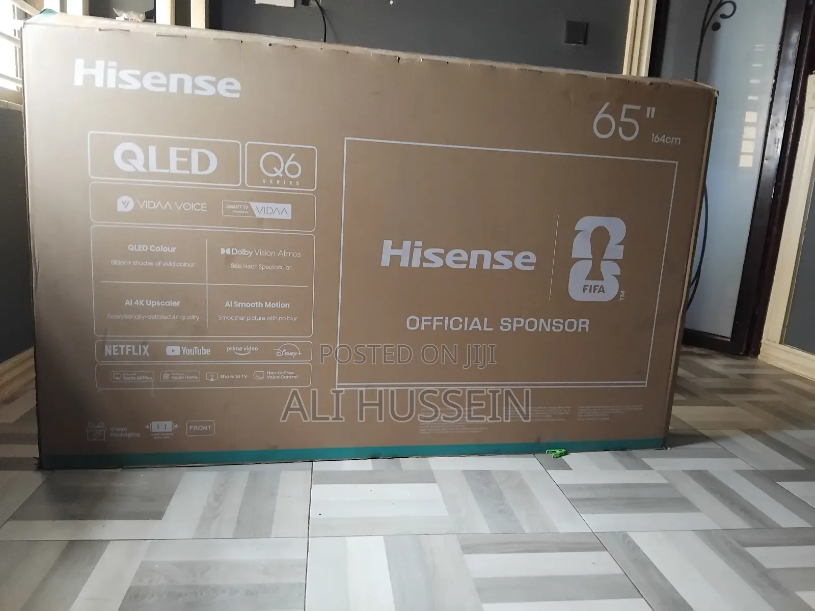 65 Inches Hisense Qled TV