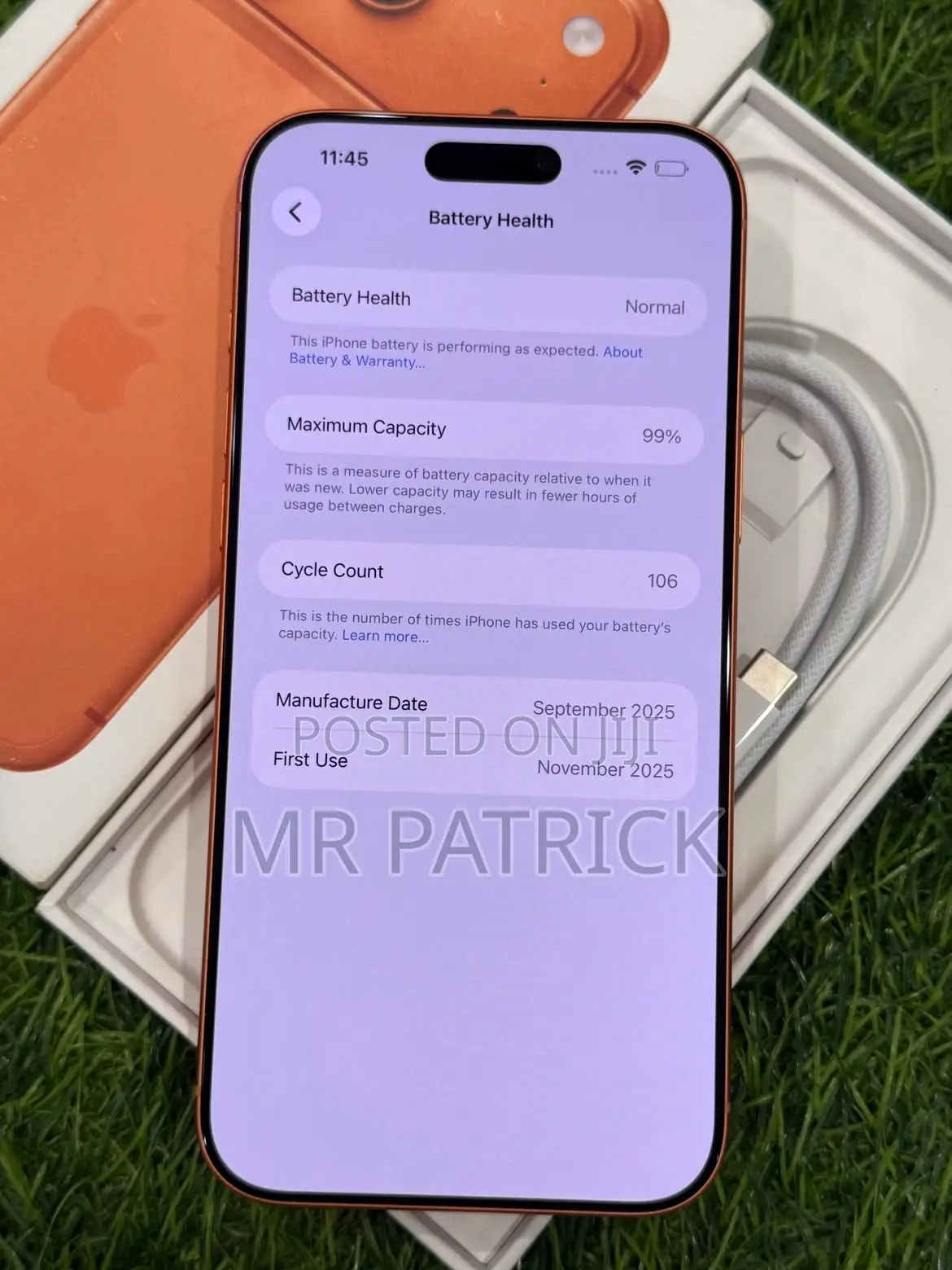 Apple iPhone 17 Pro Max 256 GB Orange
