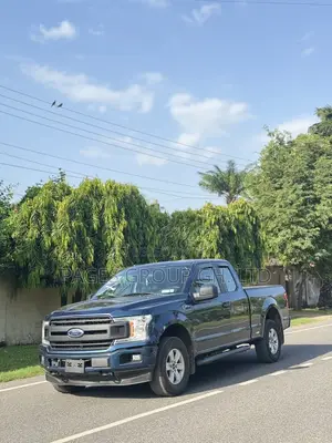 Ford F-150 XL 4x4 SuperCab Styleside 8 ft. box 163 in. WB 2018 Blue