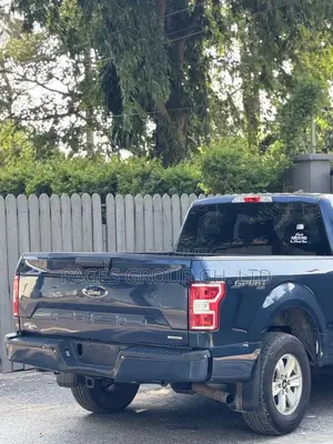 Ford F-150 XL 4x4 SuperCab Styleside 8 ft. box 163 in. WB 2018 Blue