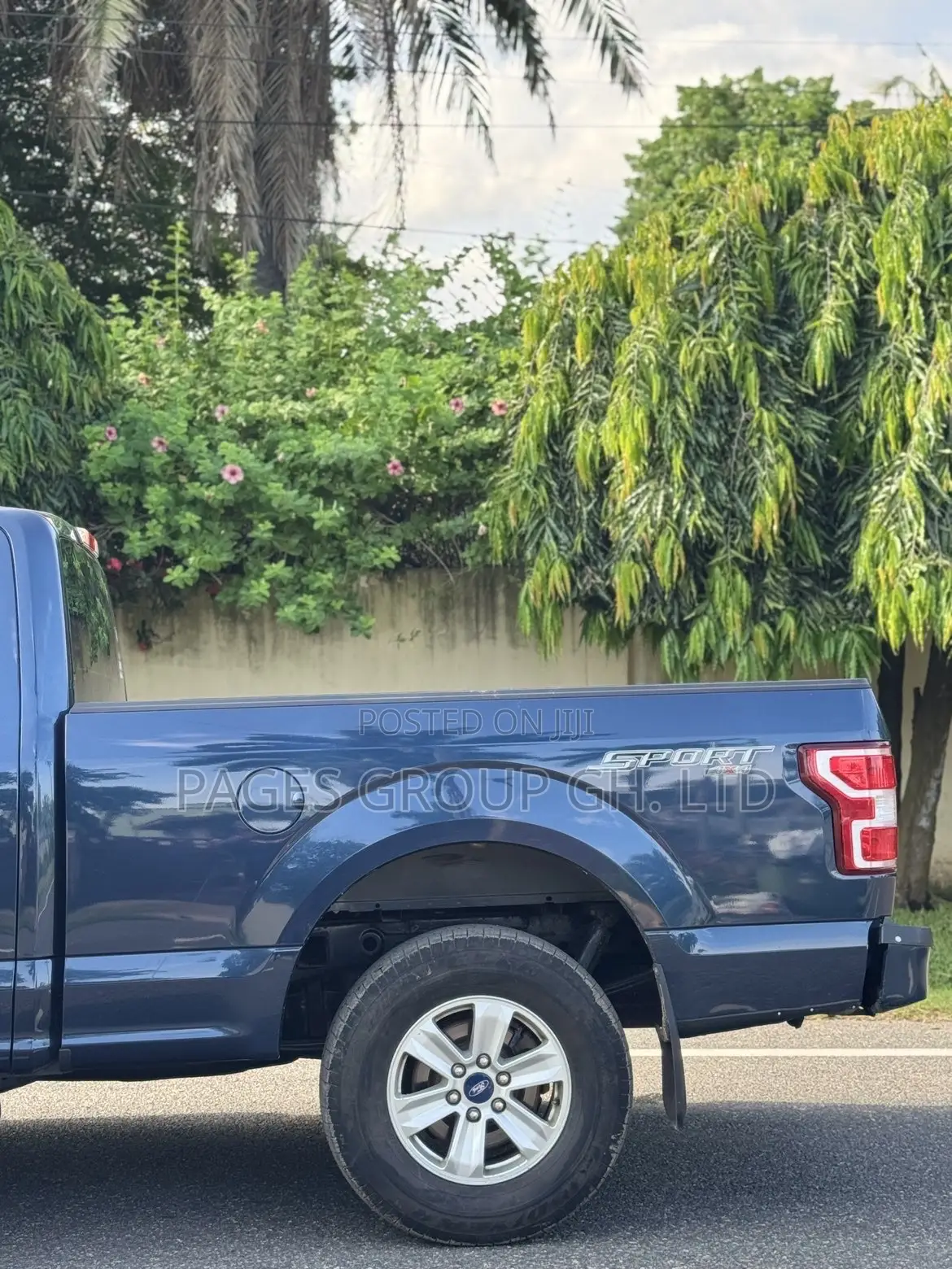 Ford F-150 XL 4x4 SuperCab Styleside 8 ft. box 163 in. WB 2018 Blue