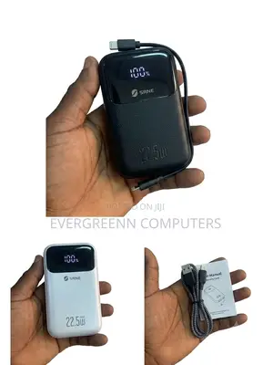 Srne 10000mah Super Charge Power Bank (22.5w Pd Fast Charging) – New
