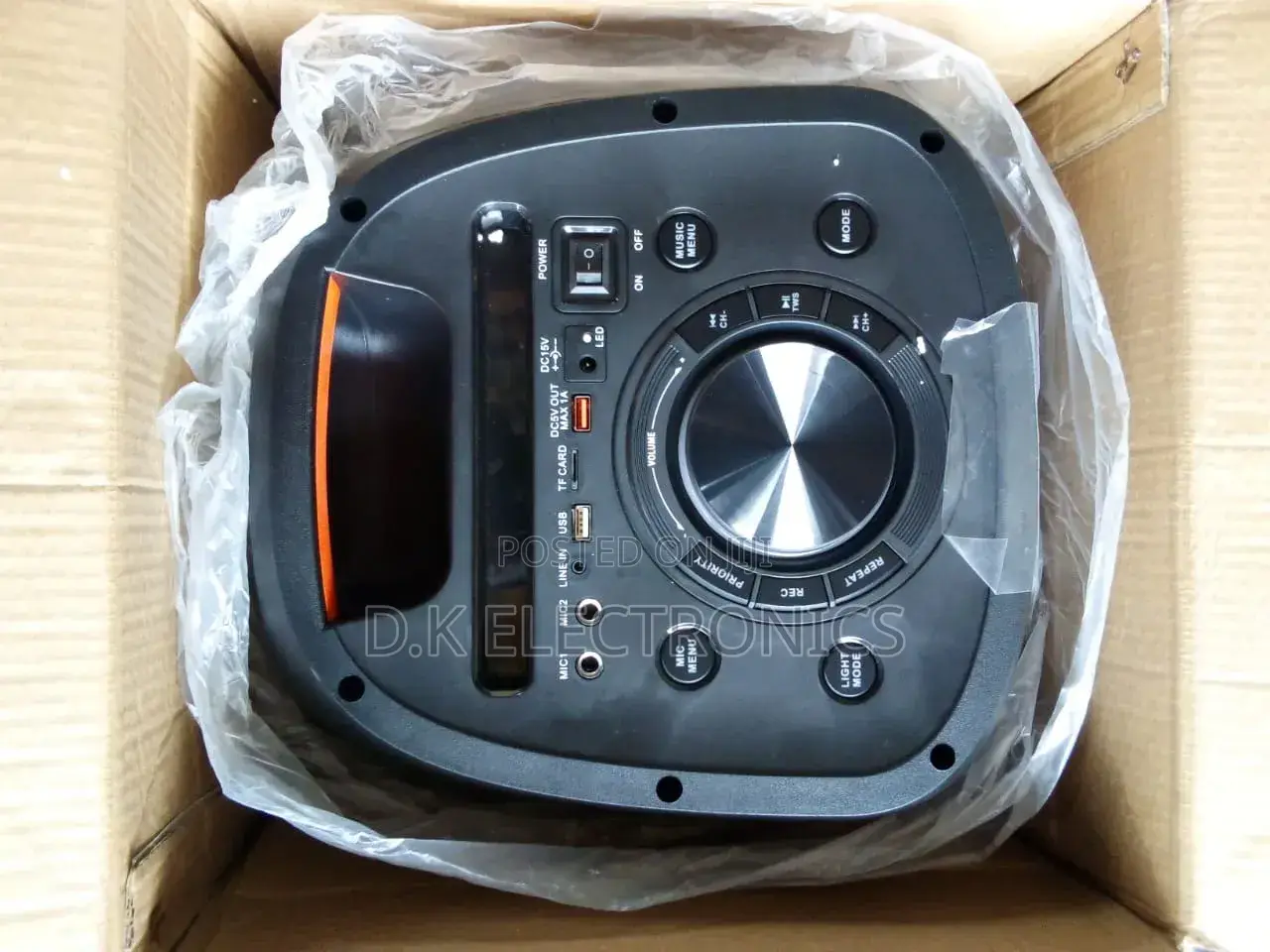 Exlg Ex800 Digital 6000 Watts Party Speaker
