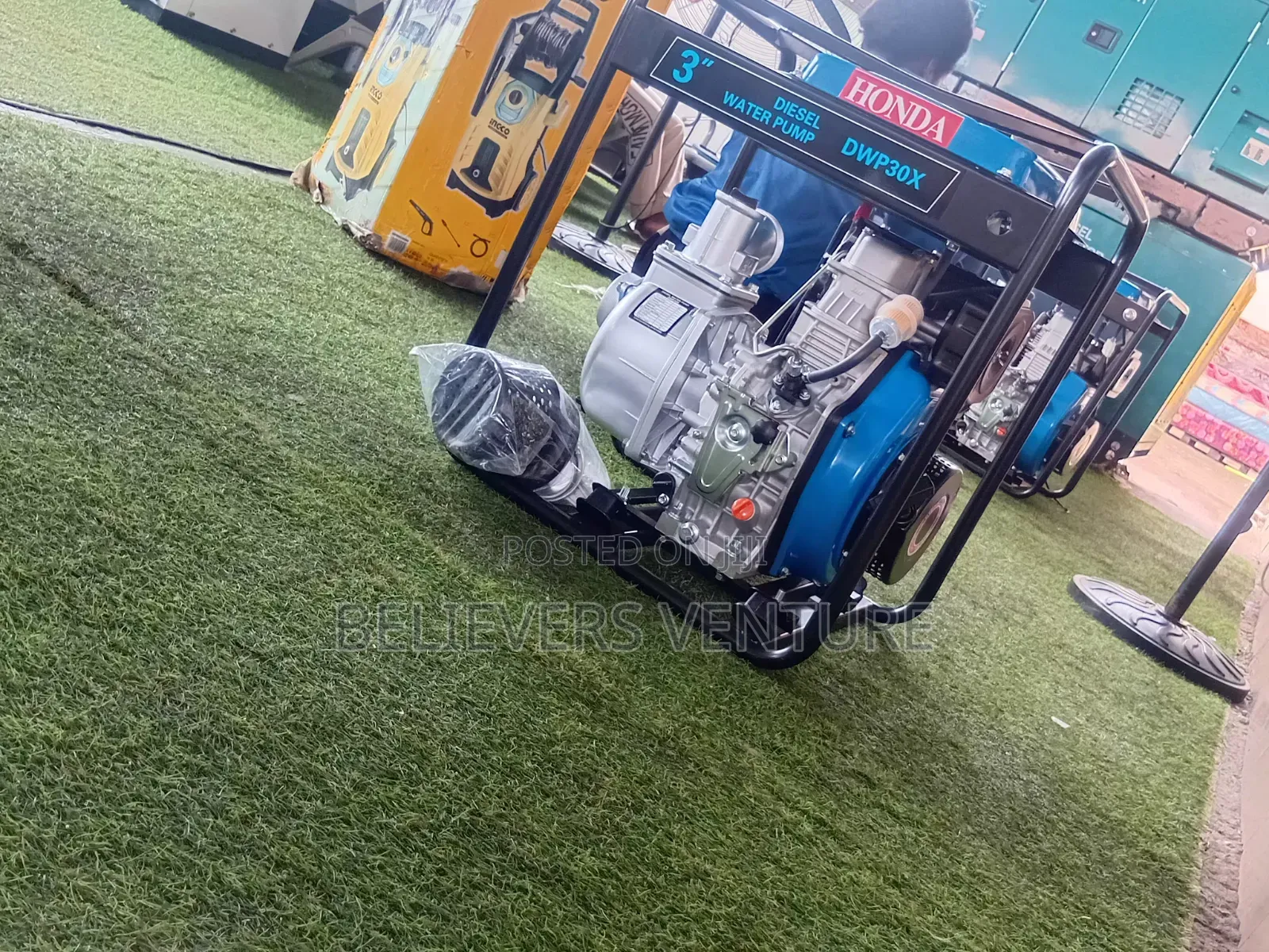 Heavy-Duty Honda 3-Inch Diesel Water Transfer Pump