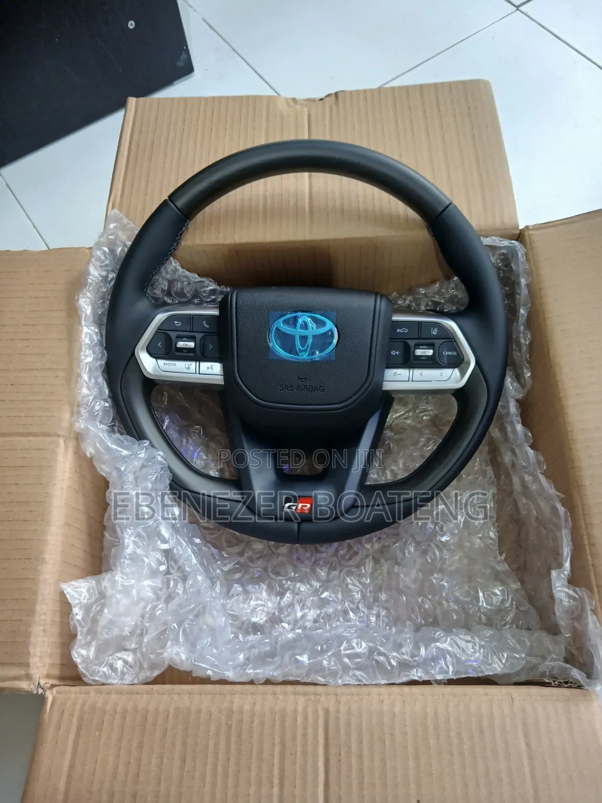 Toyota Land Cruiser Steering Ring Spots 2018 to 2024