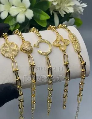 Gold Stainless Steel Bracelet for Women