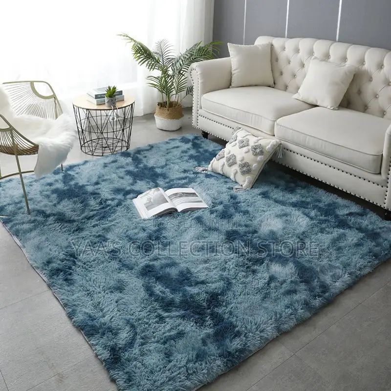 Fluffy Soft Pastel Living Room Bedroom Rug. (200cm X 300cm)