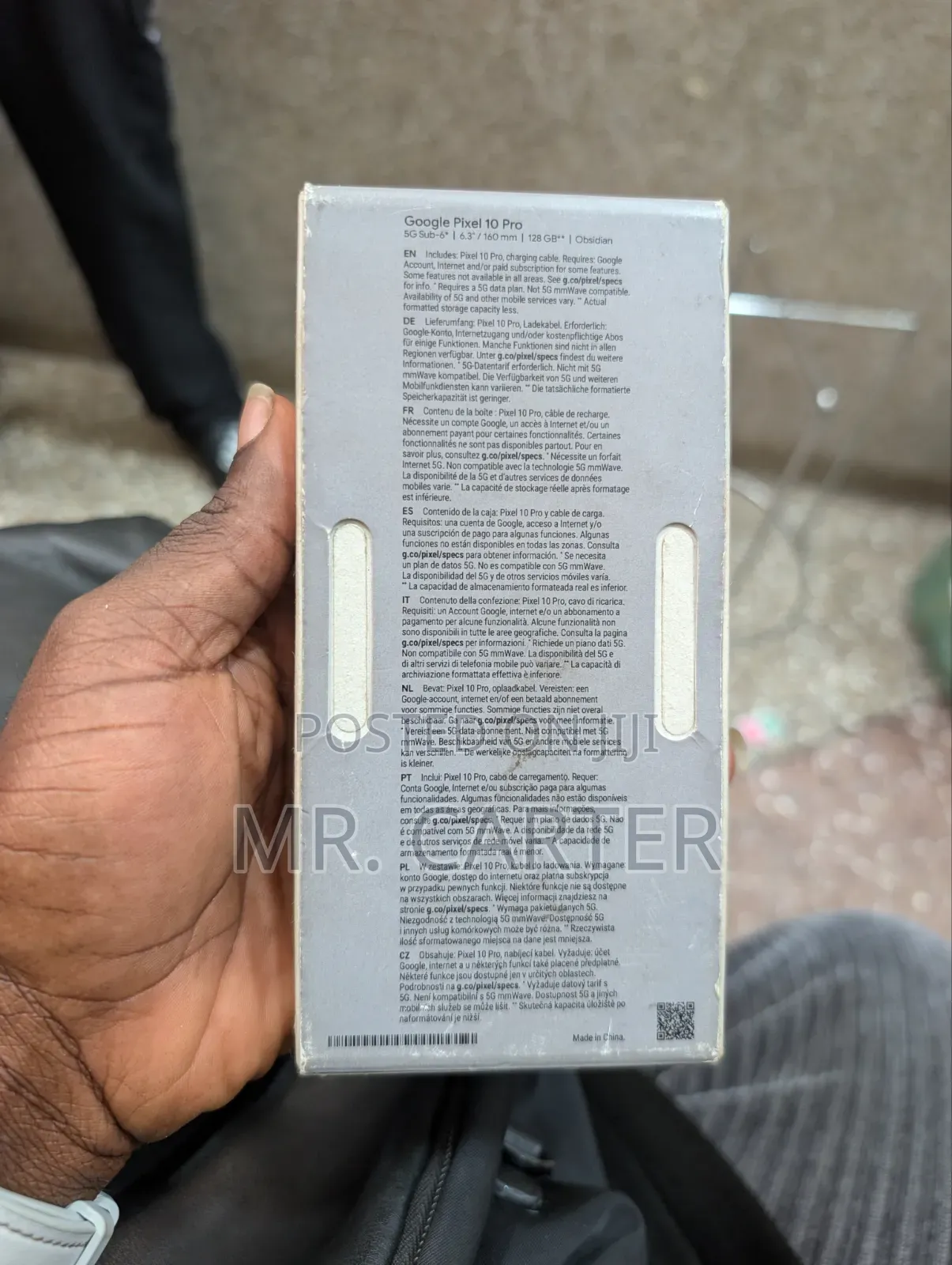 New Google Pixel 10 Pro 5G 128 GB Black