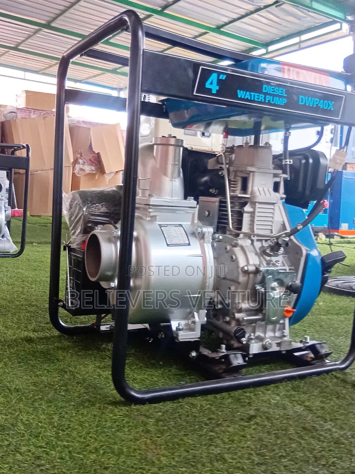 Honda High-Performance 4" Diesel Water Pump