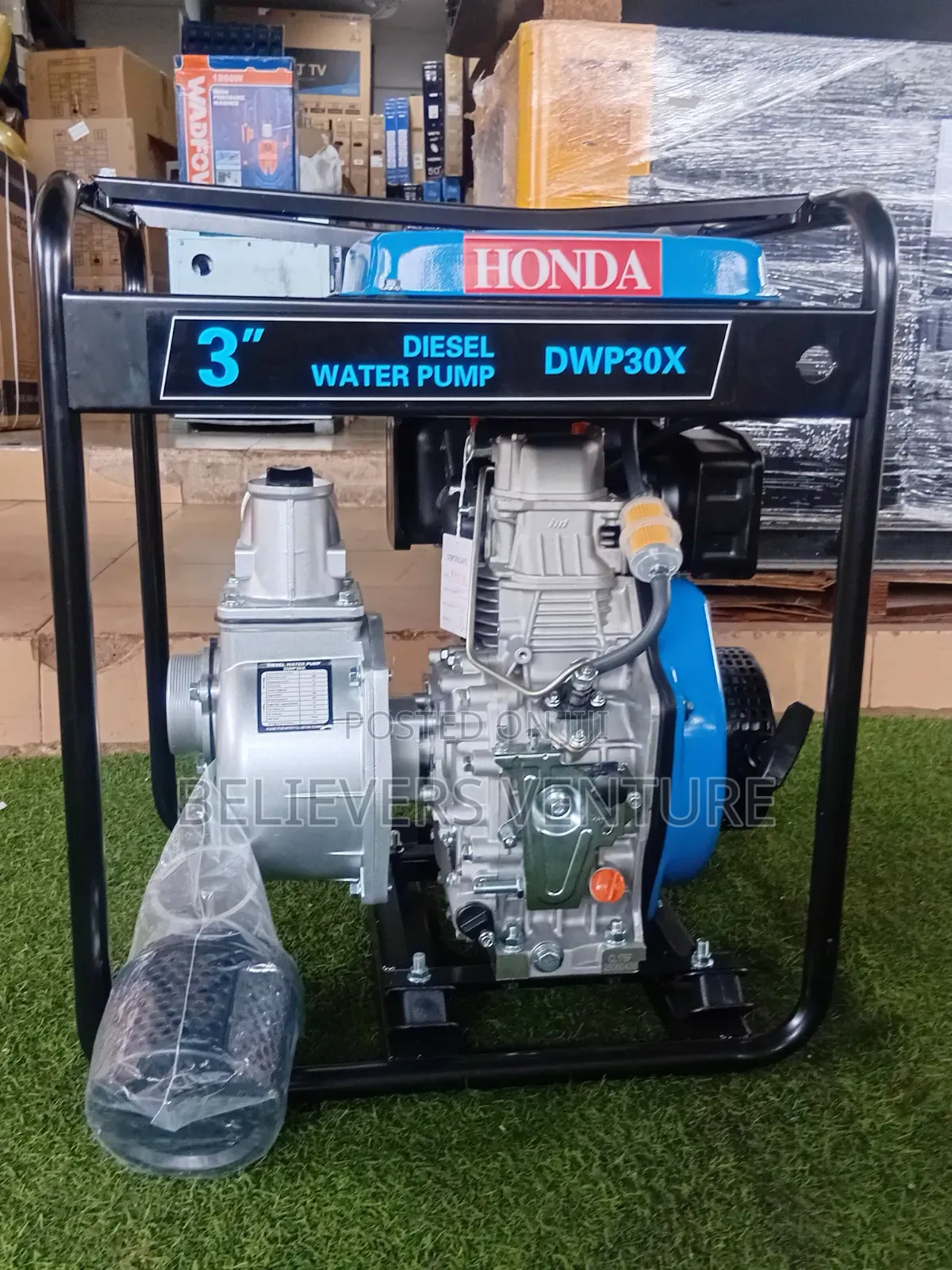 Honda 3" Heavy-Duty Water Transfer Pump