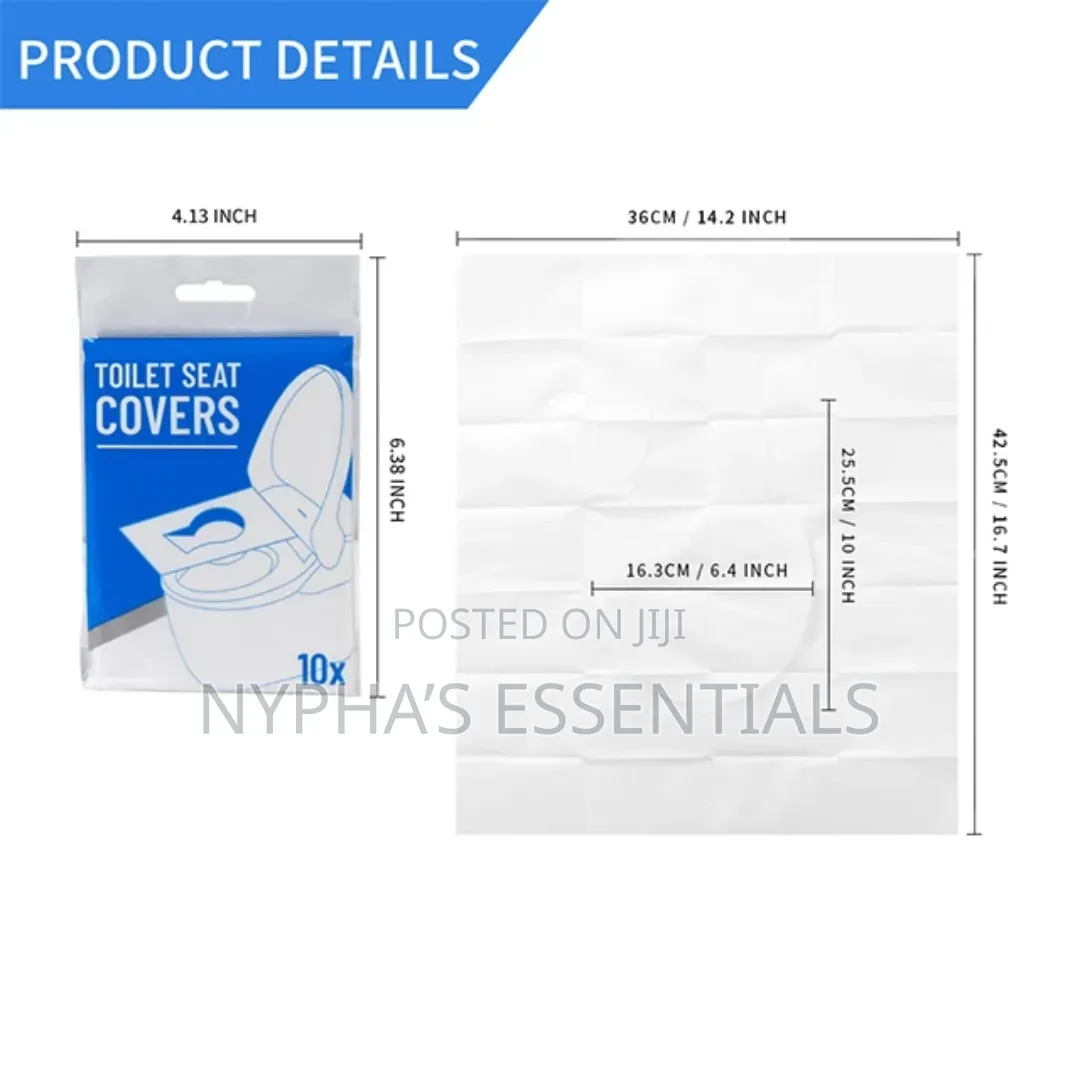 Disposable Toilet Seat Covers( 10pcs Per Pack)
