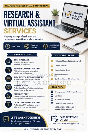 Research Virtual Assistant Services