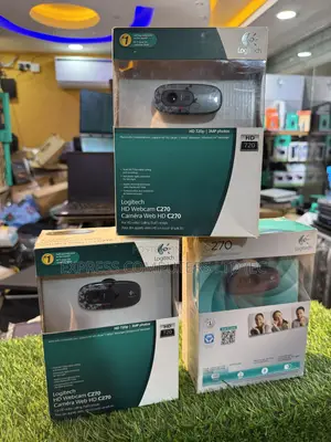 Logitech C270 Original Hd Webcam for Video Calling Etc From Uk