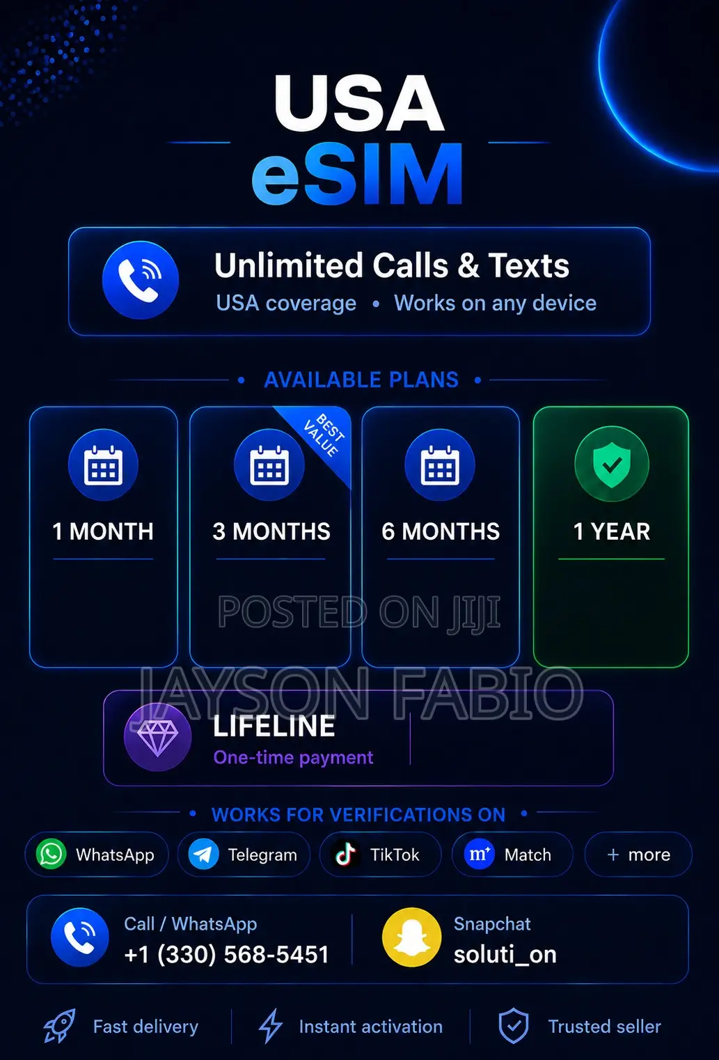 Usa Esims Installation