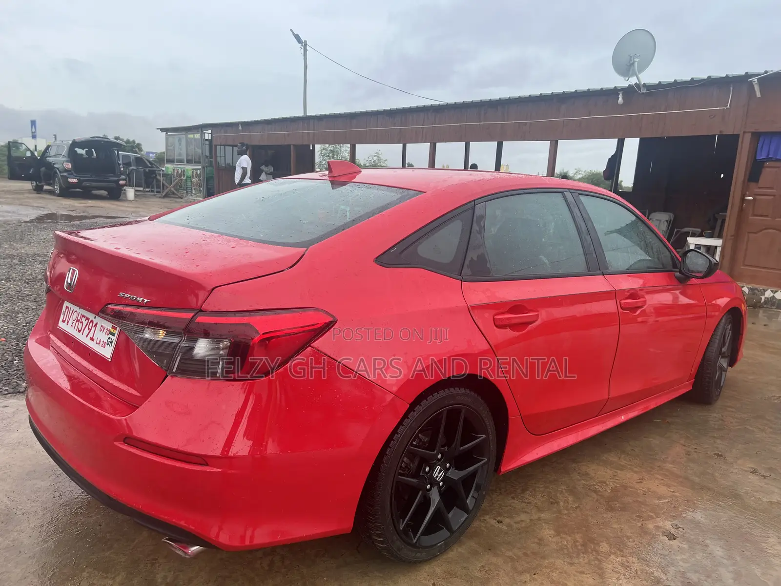 Honda Civic Sport 2022 Red