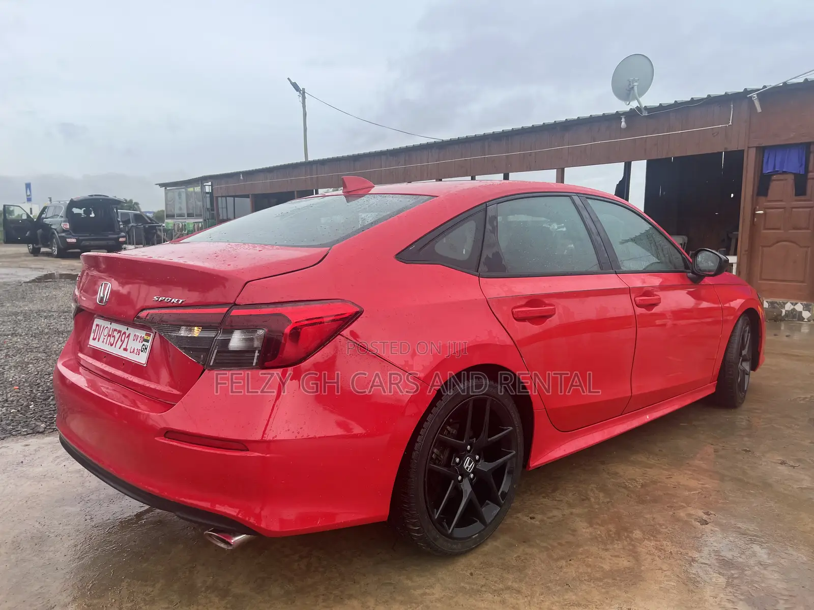 Honda Civic Sport 2022 Red