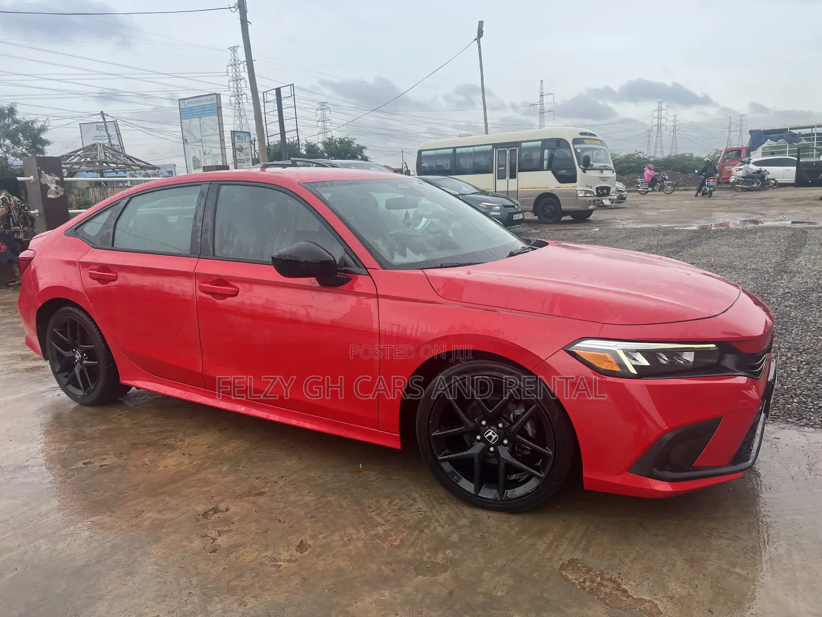 Honda Civic Sport 2022 Red