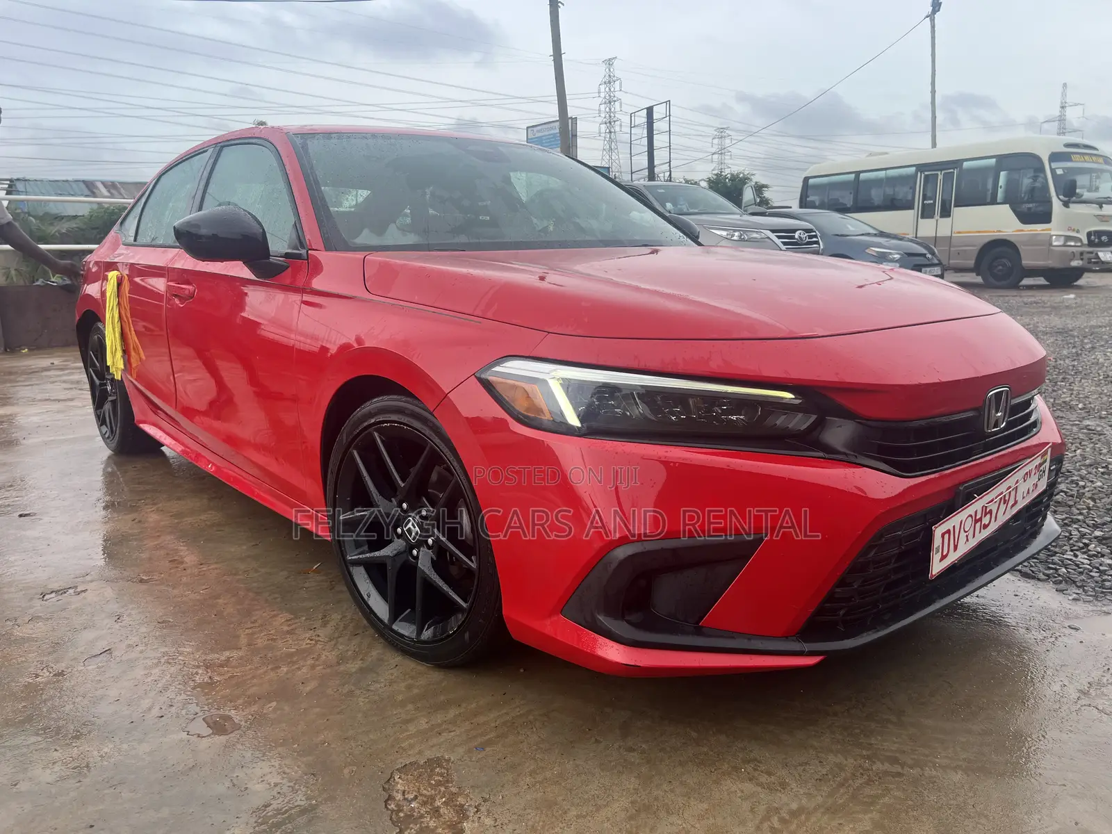Honda Civic Sport 2022 Red