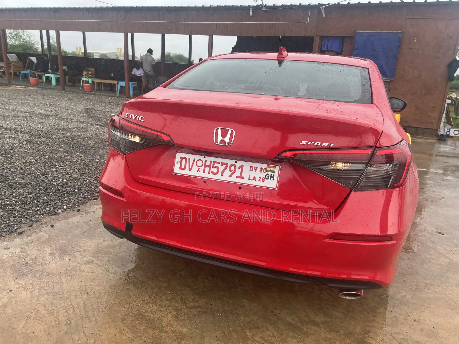 Honda Civic Sport 2022 Red
