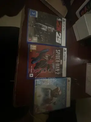 Spider Man 2 , No Mans Sky and Nba 2k25 Bundle Ps5