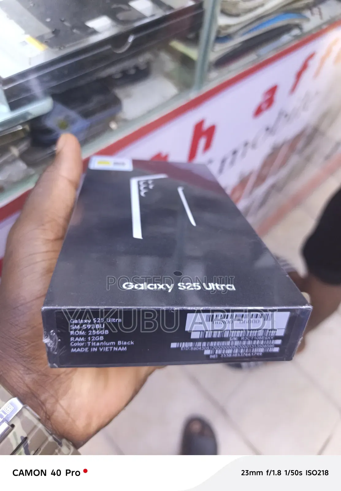 New Samsung Galaxy S25 Ultra 512 GB Black