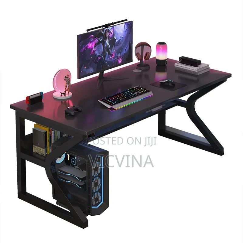 Gaming | Studio | Office Desk With Shelves