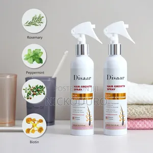 Hair Growth Spray-5%Minodixil/Keratin,Biotin, Castor, Rosemary