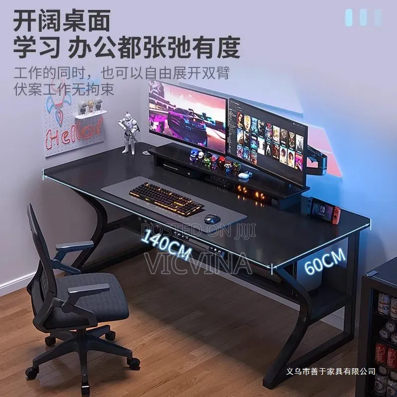 Gaming | Studio | Office Desk With Shelves