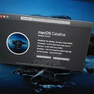 Laptop Apple MacBook Pro 2013 8GB Intel Core i7 SSD 500GB
