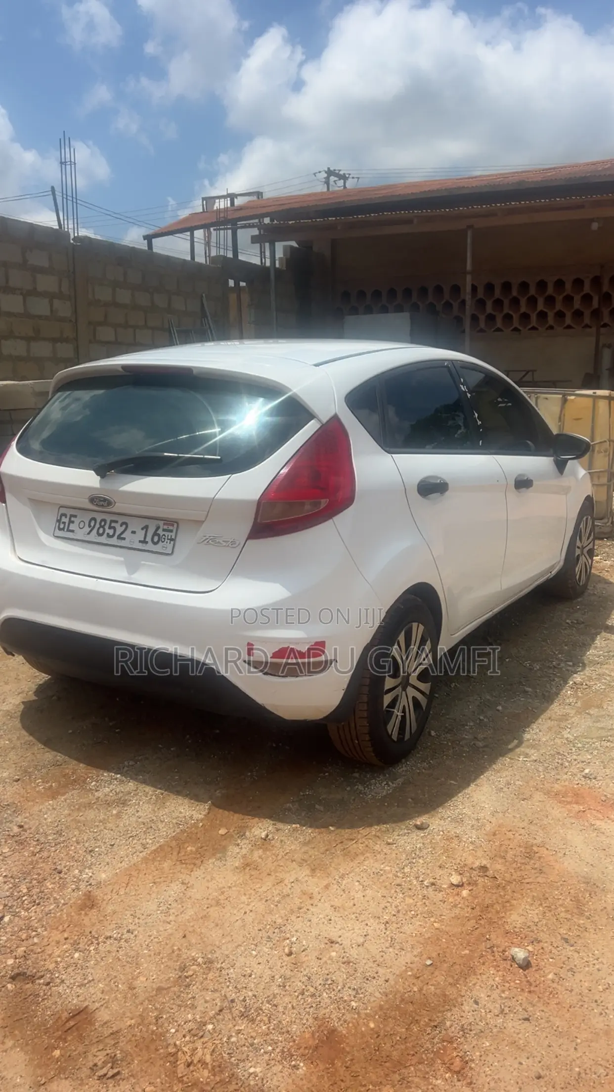 Ford Fiesta 2012 White