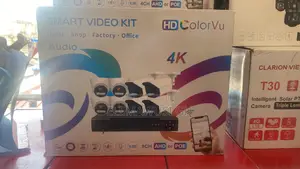 8 Channel Smart Surveillance CCTV Camera Remote Monitoring 2way Audio