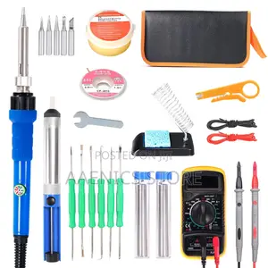 Complete Soldering Kit – 60w Iron, Multimeter