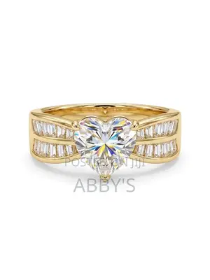 High Quality Love Cut Promise/Engagement Ring