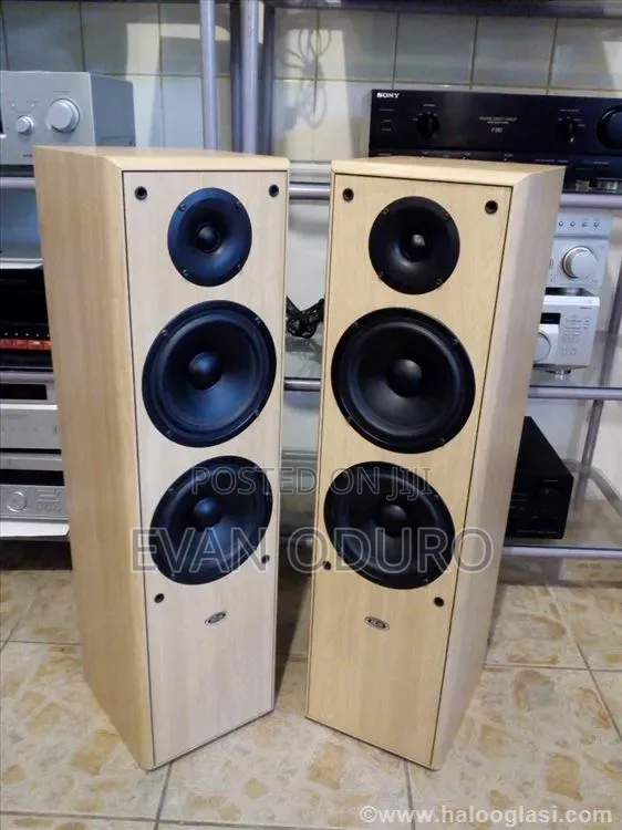 Powerf German Made Floor Speaker Eltax 4 Ur Avr Receiver,/Sound System