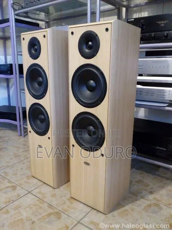 Powerf German Made Floor Speaker Eltax 4 Ur Avr Receiver,/Sound System