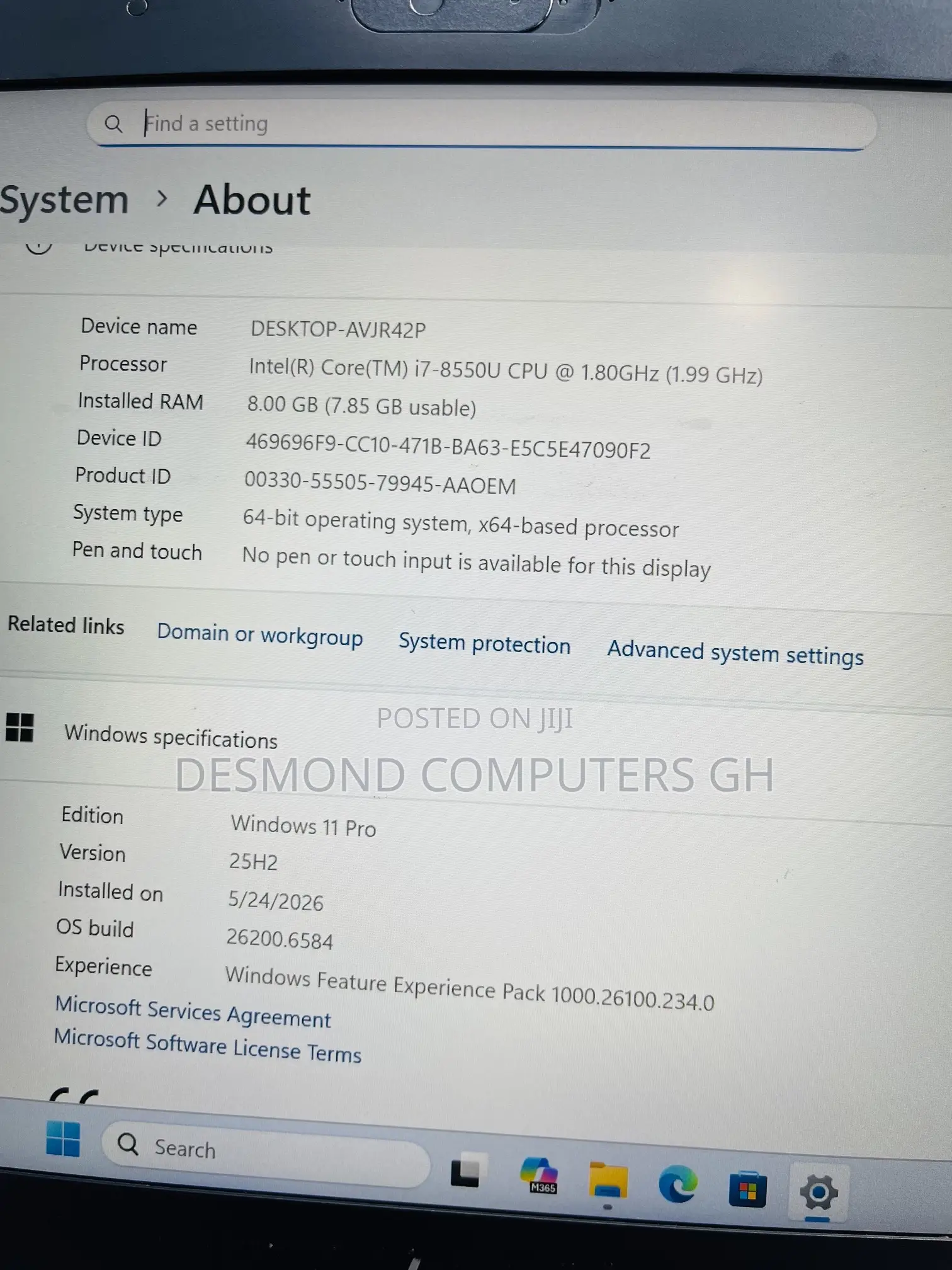 Laptop HP EliteBook 830 G5 8GB Intel Core i7 SSD 256GB