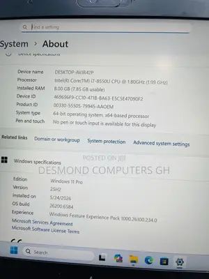Laptop HP EliteBook 830 G5 8GB Intel Core i7 SSD 256GB