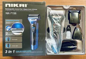 Nikai Rachargeable Shaver, Hair Clipper and Nose Trimmer