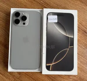 New Apple iPhone 16 Pro Max 256 GB Silver