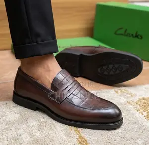 Croc Skin Loafers
