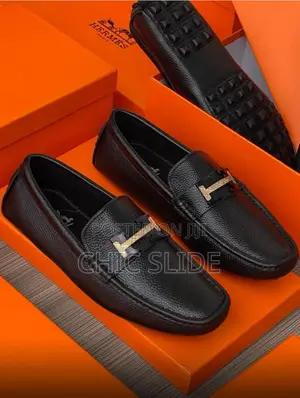 Pebbled Leather Shoes